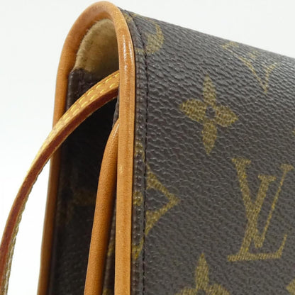 Louis Vuitton Monogram Pochette Twin GM Shoulder Bag — view 6