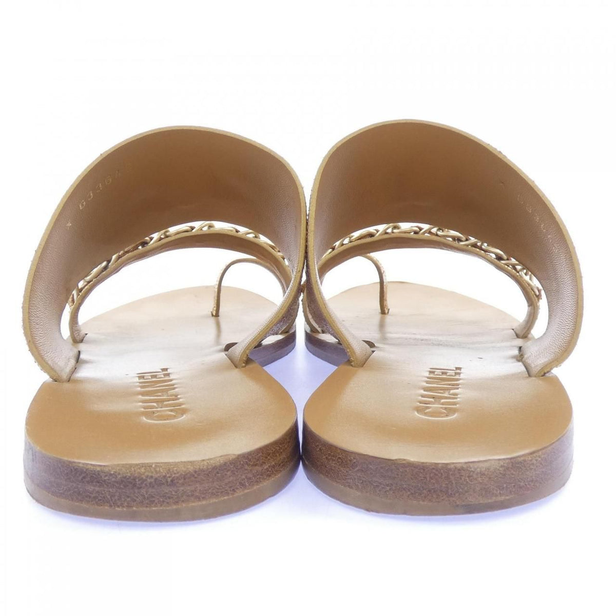 Chanel Sandals Gold — view 5