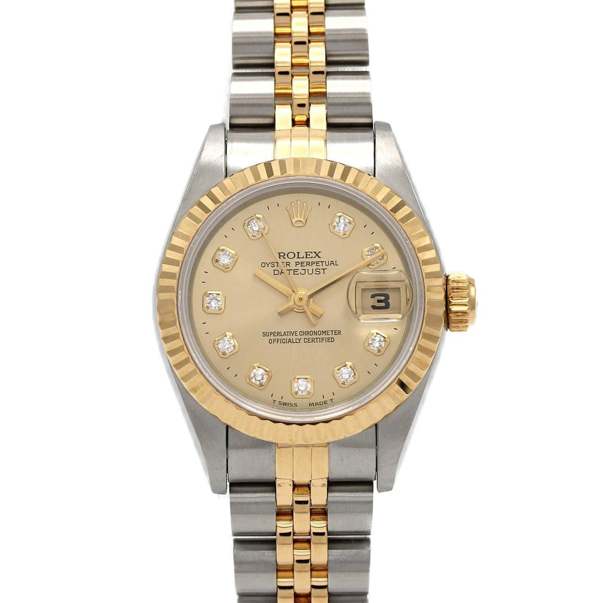 Rolex Datejust Automatic Watch Gold