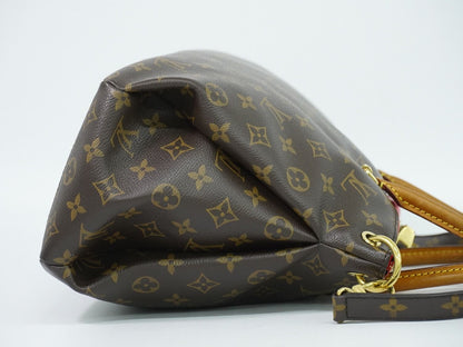 Louis Vuitton LV Pallas MM Monogram Leather 2-Way Shoulder Bag Brown Pink — view 4