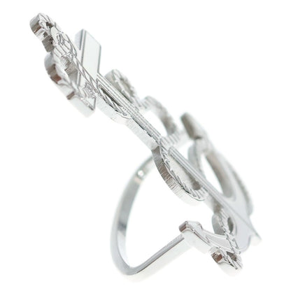 Hermes Scarf Ring Ankle Anchor Motif Silver — view 4