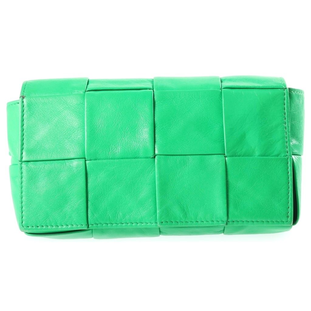 Bottega Veneta Cassette Belt Bag Leather Green