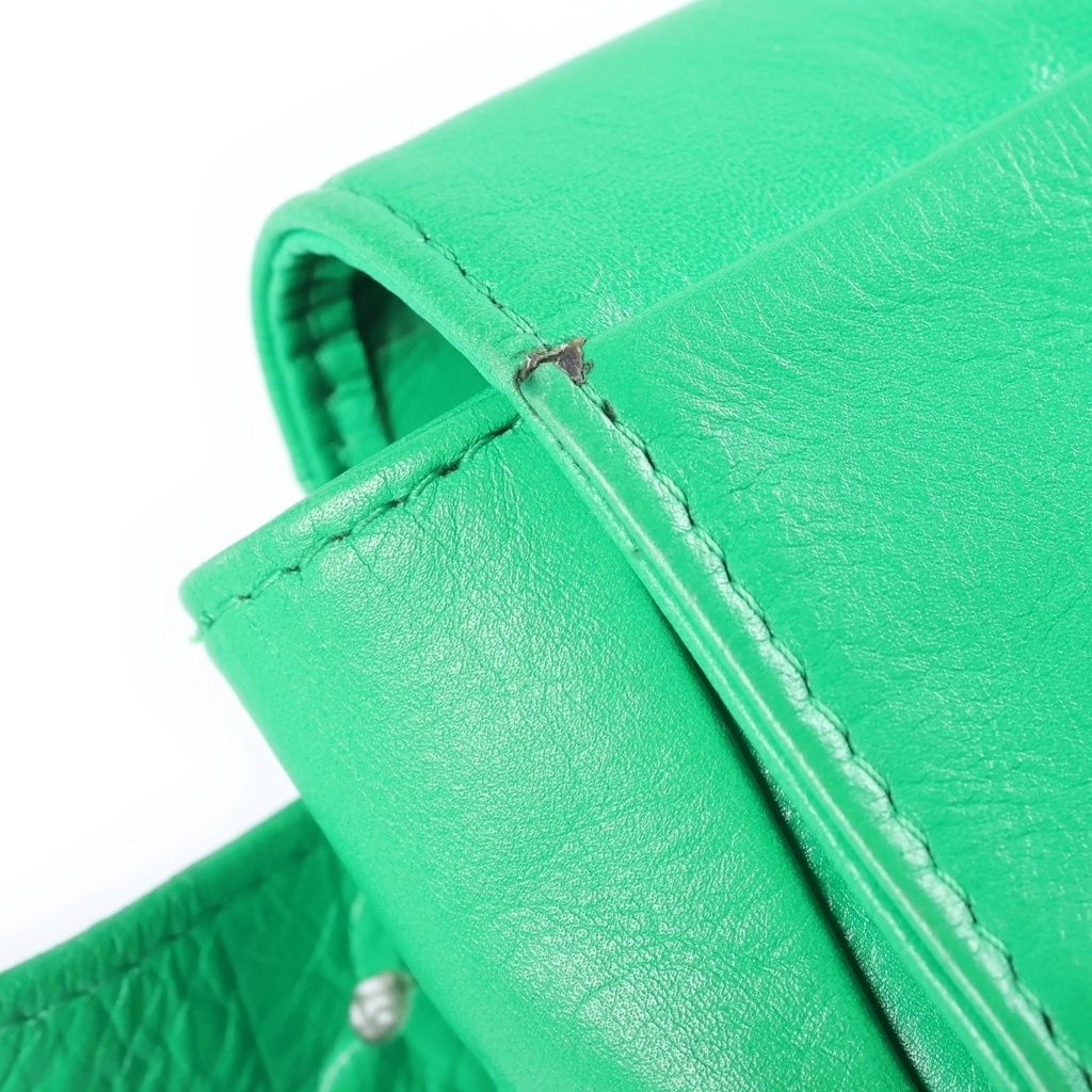 Bottega Veneta Cassette Belt Bag Leather Green — view 6
