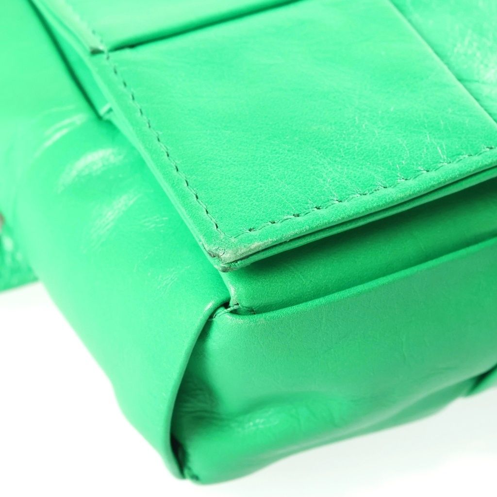 Bottega Veneta Cassette Belt Bag Leather Green — view 5