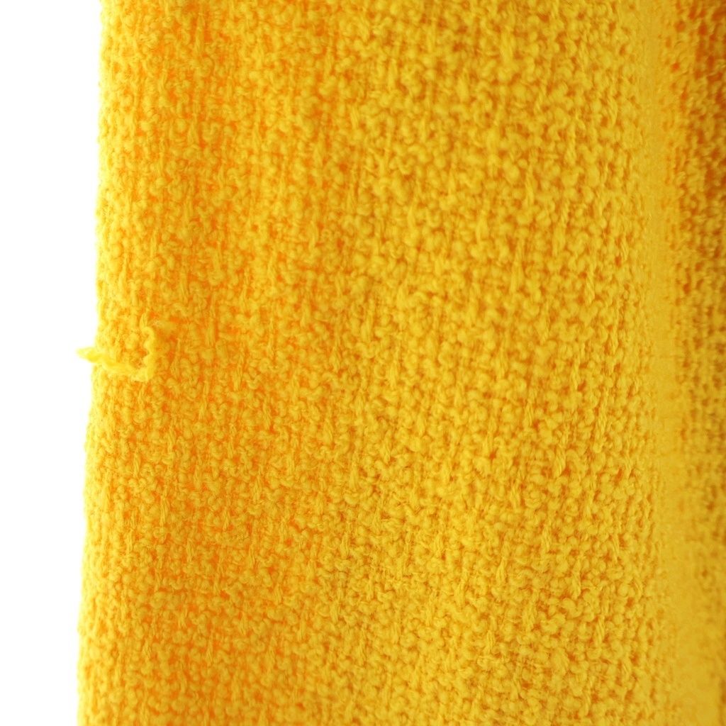 Chanel Vintage Tweed Jacket & Skirt Set Yellow — view 6