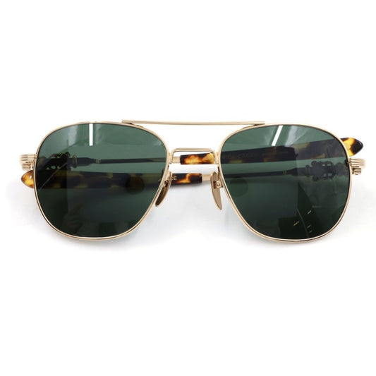 Chrome Hearts Wence Sunglasses Double Bridge Dagger Temple Gold Eyewear