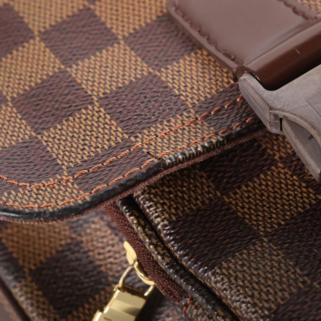 Louis Vuitton Messenger Melville Shoulder Bag Damier — view 6