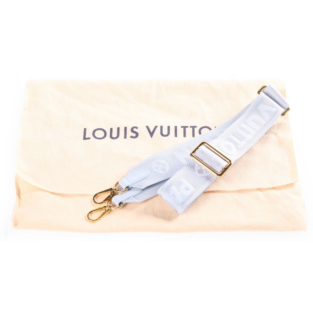 Louis Vuitton Bubble Glam Alma Soft BB 2-Way Bag Leather Blue Glacier — view 8