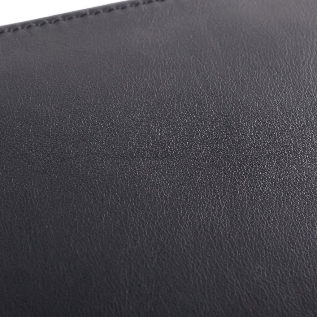Fendi Bugs Monster Clutch Metal Decoration Leather Black — view 6