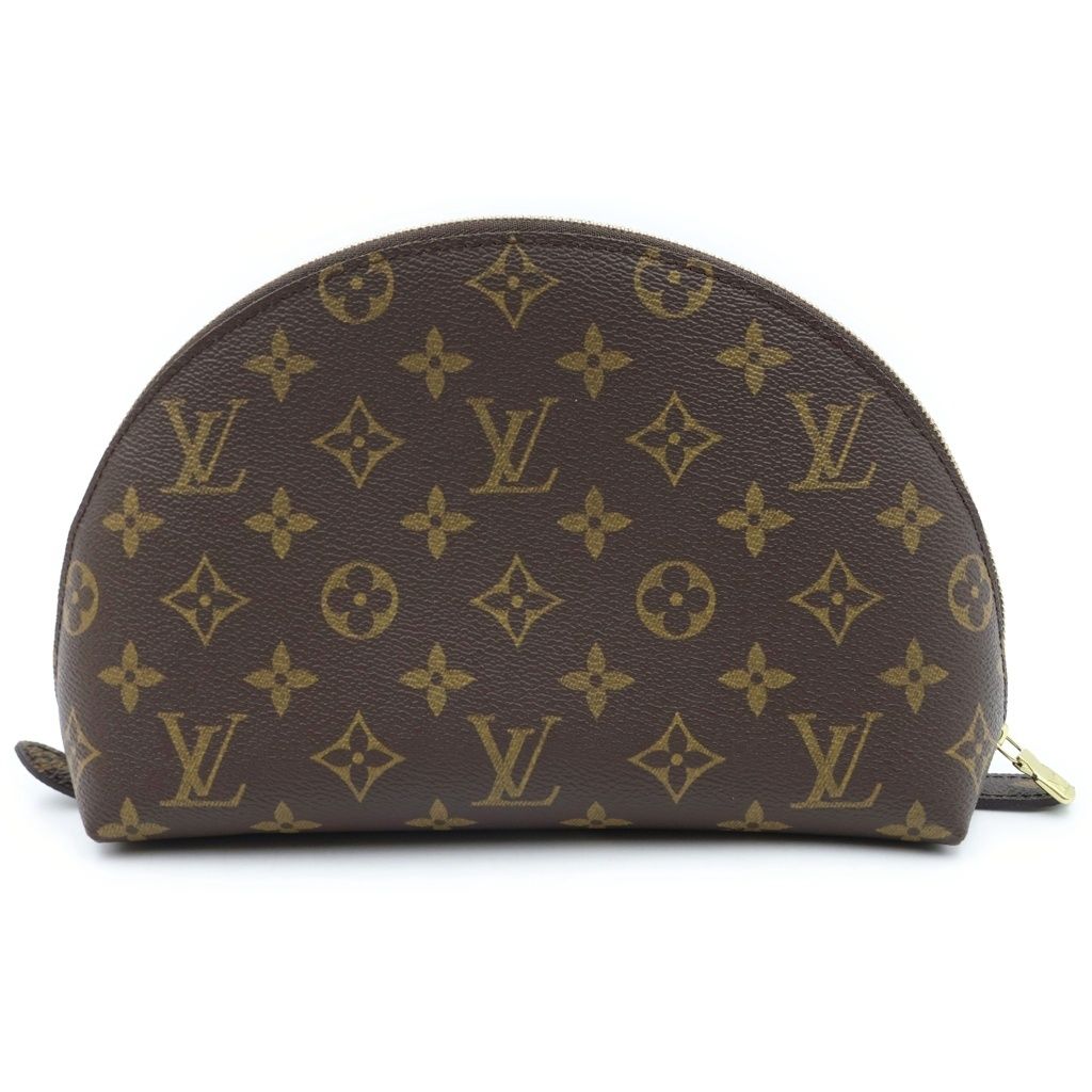 Louis Vuitton Monogram Trousse Dumilonde Leather Pouch Makeuppouch Case Brown — view 2