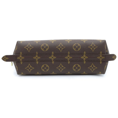 Louis Vuitton Monogram Trousse Dumilonde Leather Pouch Makeuppouch Case Brown — view 4