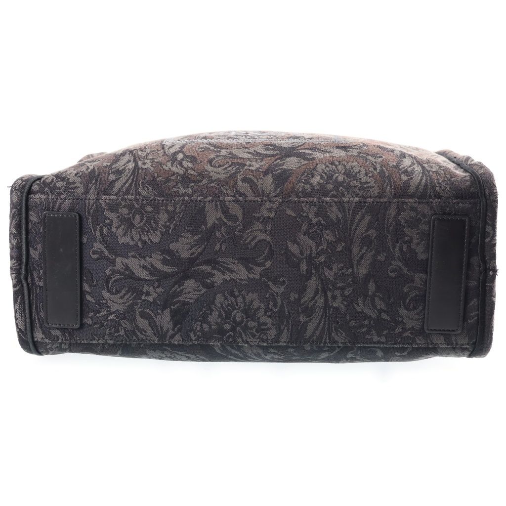 Versace Barocco Athena Shoulder Bag Medium Gray — view 4