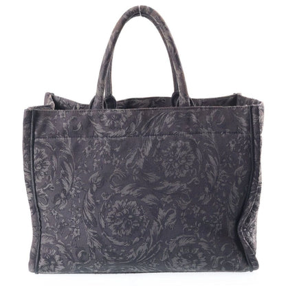 Versace Barocco Athena Shoulder Bag Medium Gray — view 2