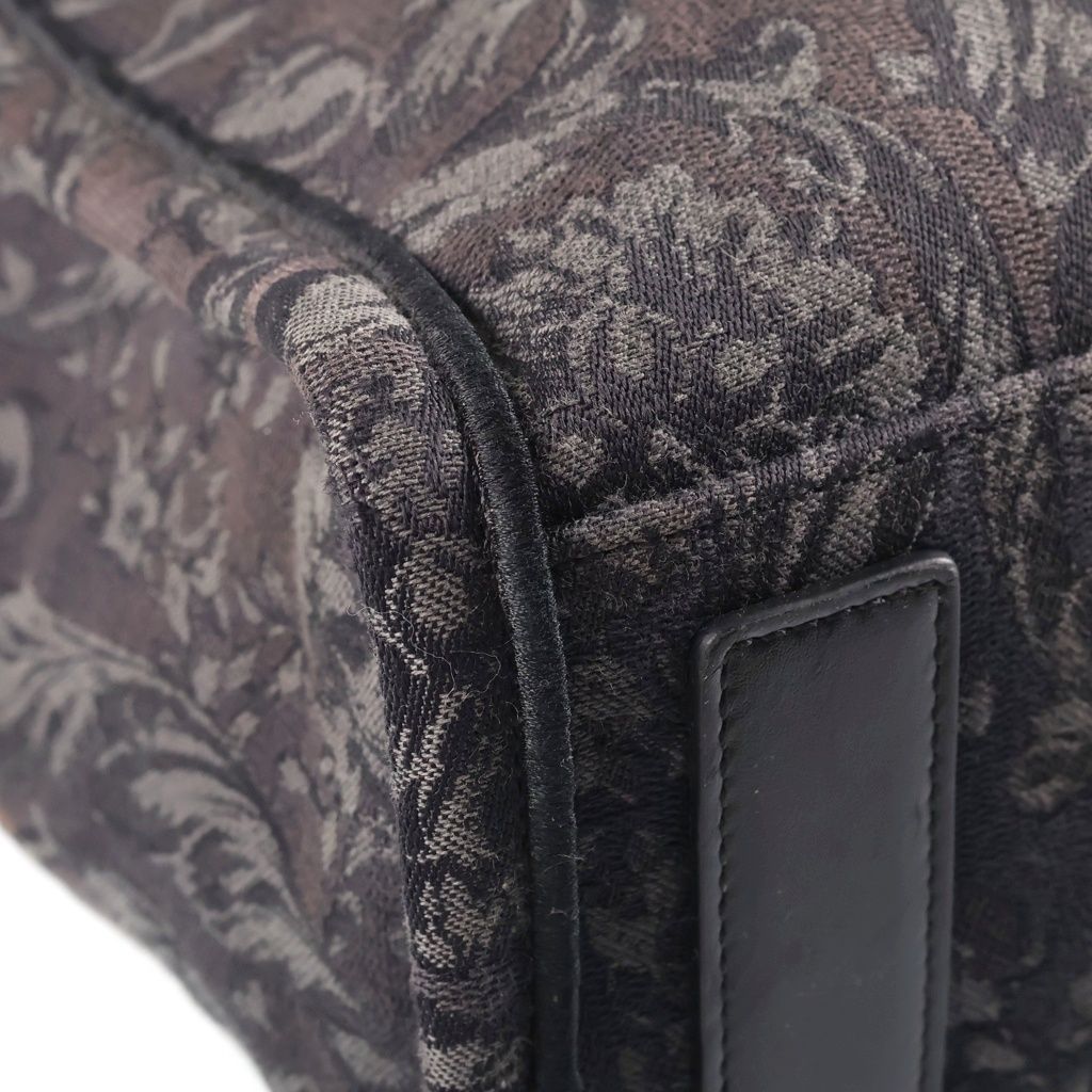 Versace Barocco Athena Shoulder Bag Medium Gray — view 5