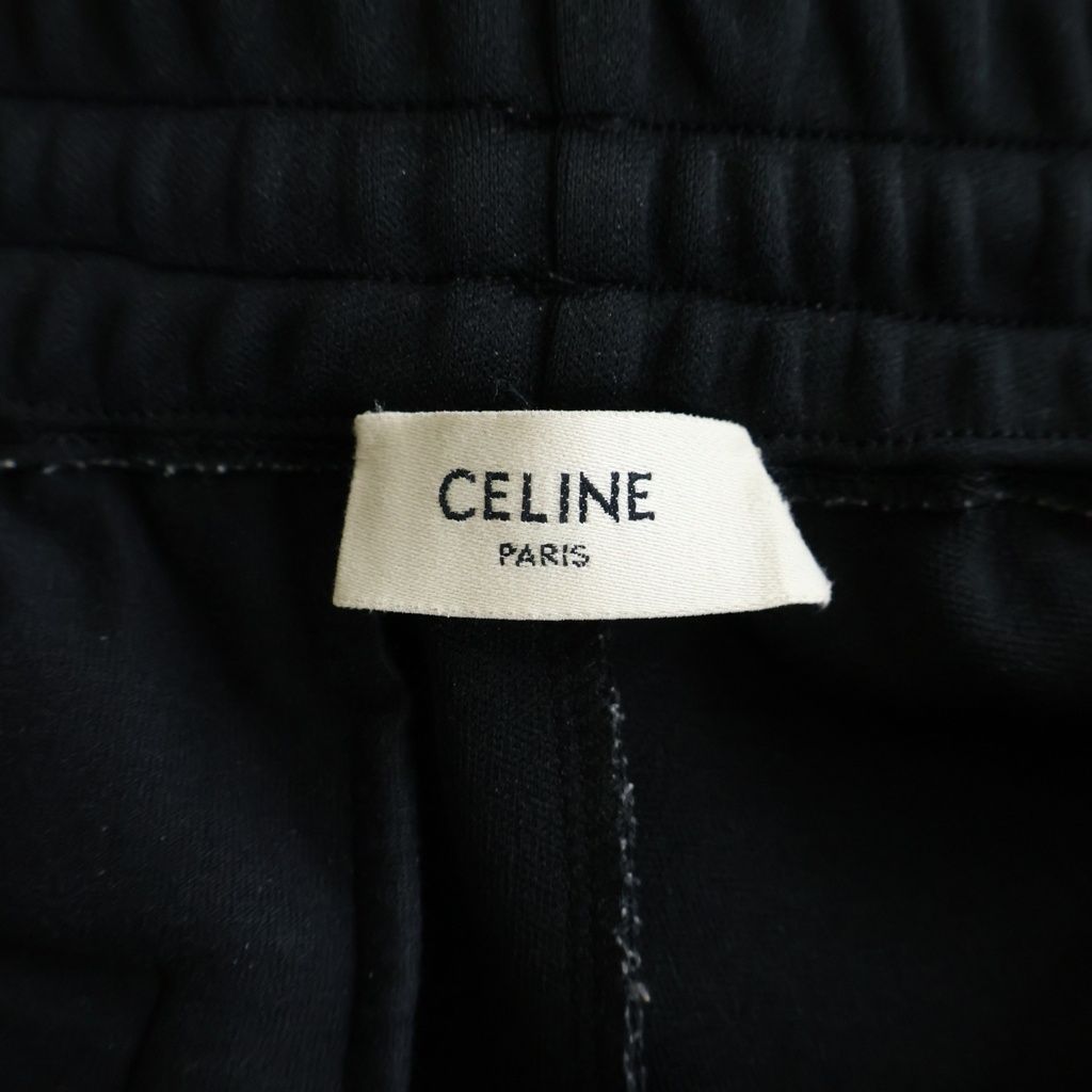 Celine Embroidery Side Line Track Pants Black — view 7