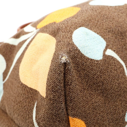 Miu Miu Canvas Leather Tote Bag Brown — view 6