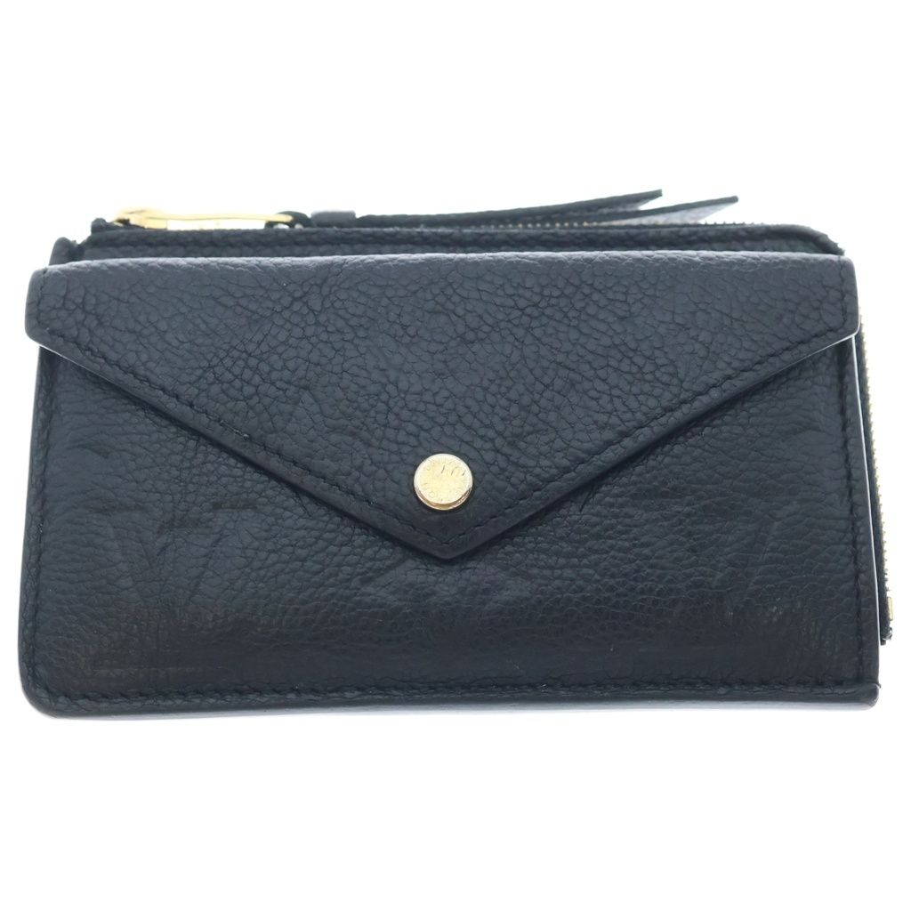 Louis Vuitton Card Case Recto Verso Monogram Empreinte Noir Coin Purse Wallet