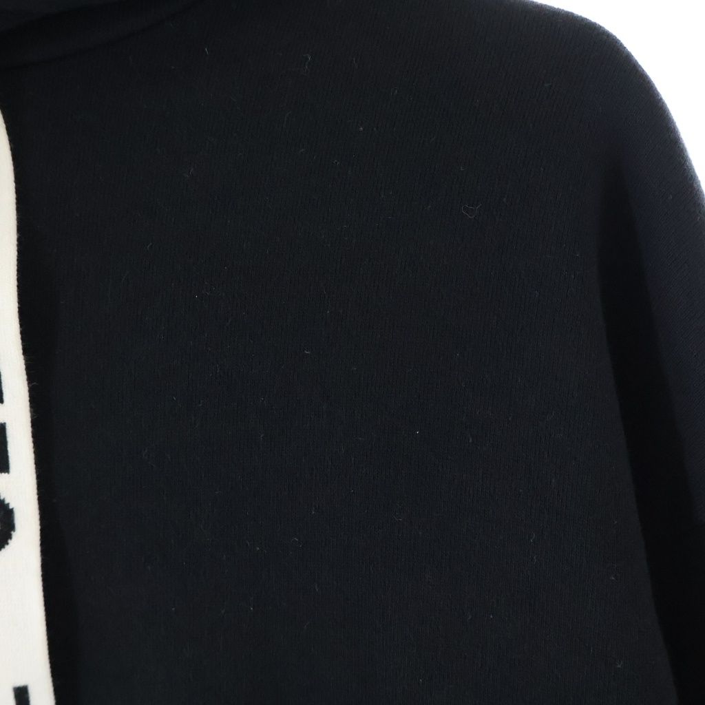 Celine Loose Hoodie Pullover Sweatshirt Black — view 5
