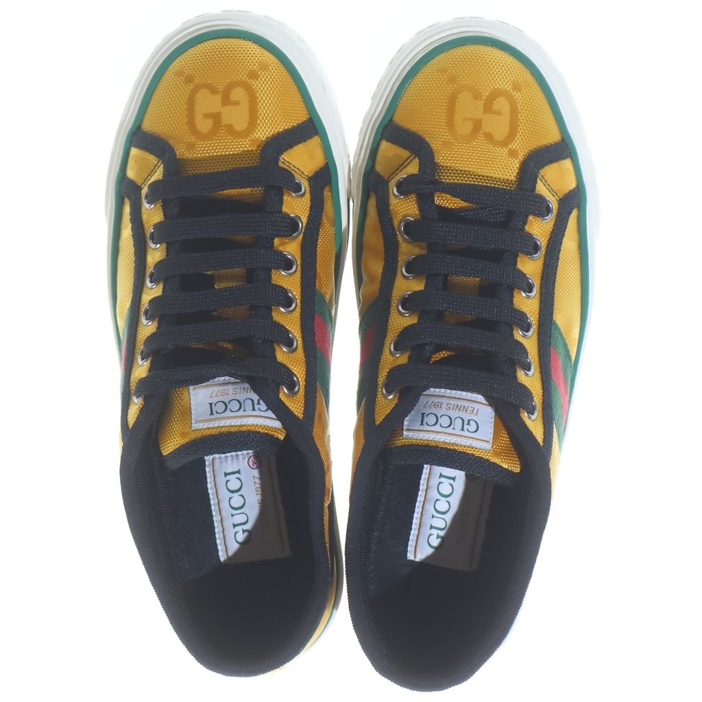 Gucci Off the Grid Sneakers Low-Cut Yellow — view 4