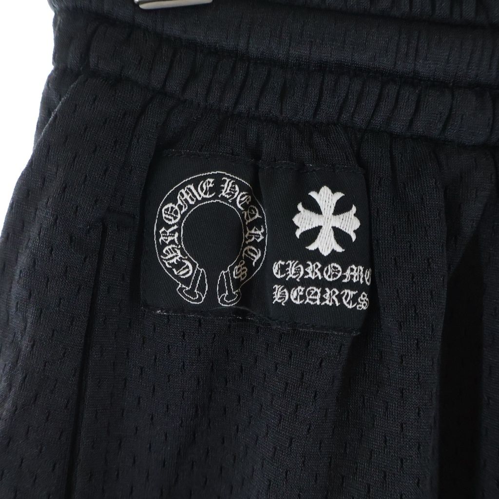 Chrome Hearts Mesh Varsity Shorts CH Print Black — view 7