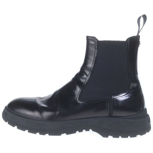 Versace Medusa Logo Side Gore Boots Chelsea Black