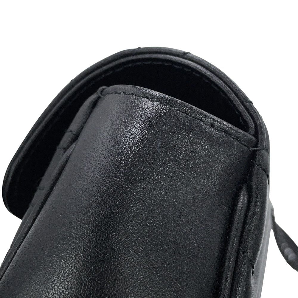 Gucci Chain Shoulder Bag GG Marmont Quilted Small Leather Black — view 8