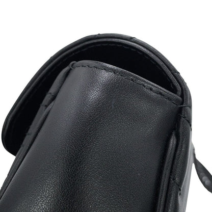 Gucci Chain Shoulder Bag GG Marmont Quilted Small Leather Black — view 8