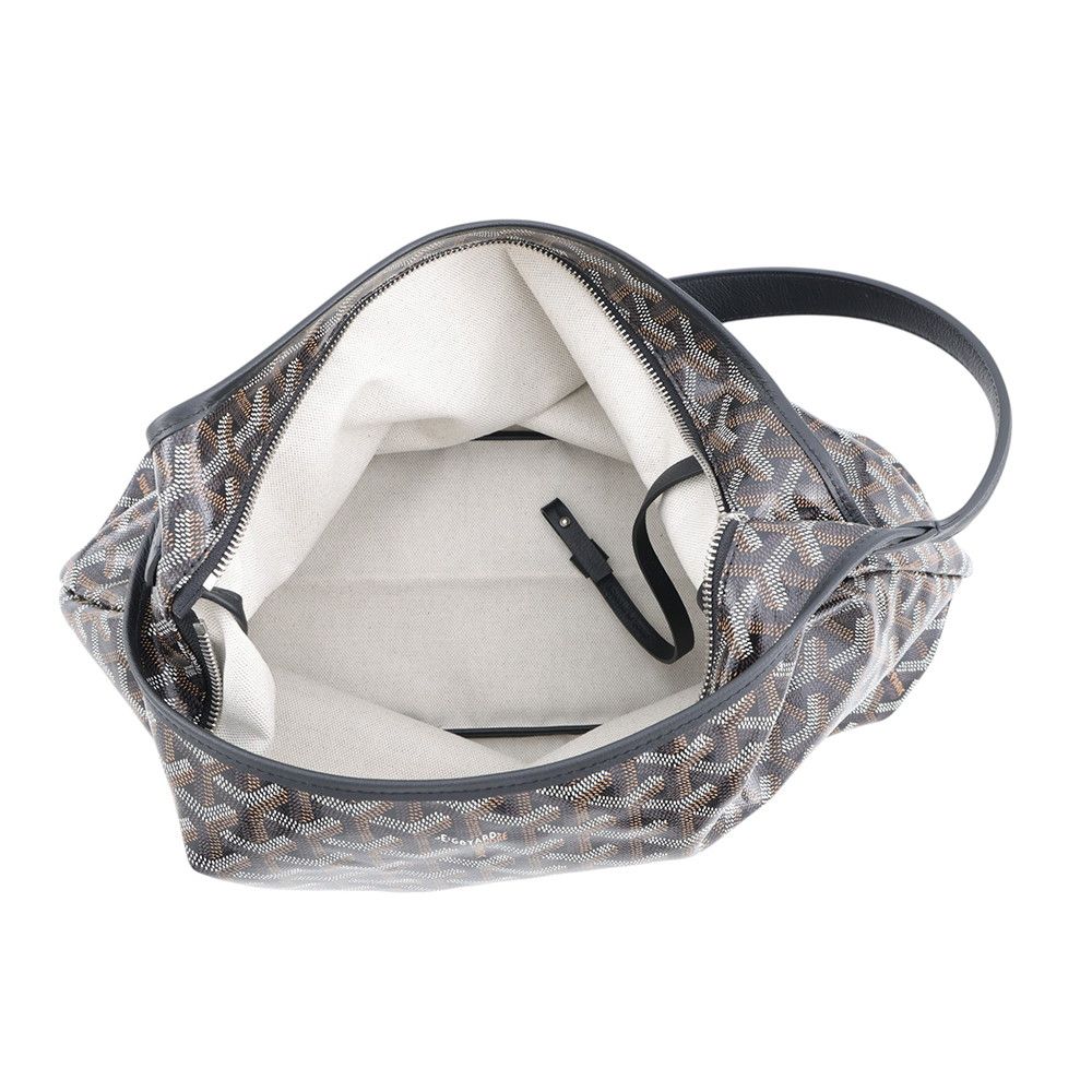 Goyard Tote Boheme Hobo Leather Black — view 5