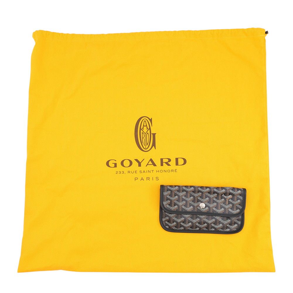 Goyard Tote Boheme Hobo Leather Black — view 7
