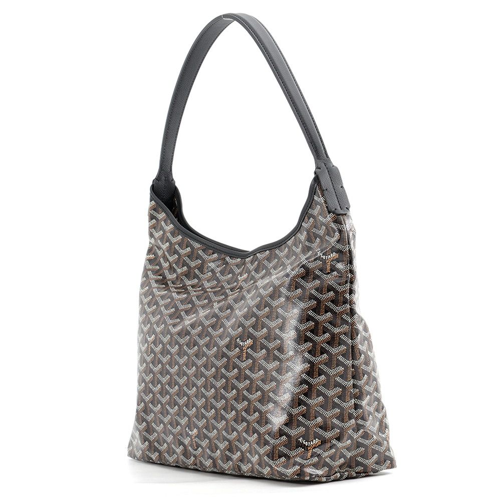 Goyard Tote Boheme Hobo Leather Black — view 2