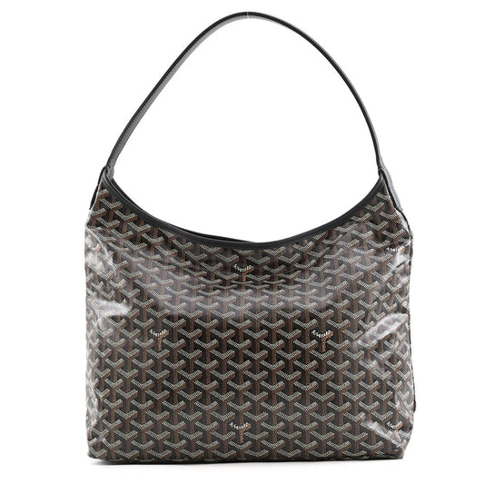 Goyard Tote Boheme Hobo Leather Black