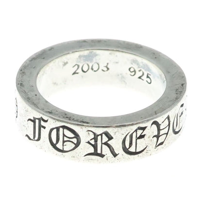 Chrome Hearts Spacer Forever Ring Silver