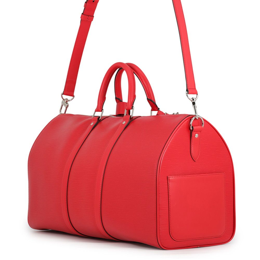 Louis Vuitton Boston Bag Epi Supreme Keepall Bandouliere 45 — view 2