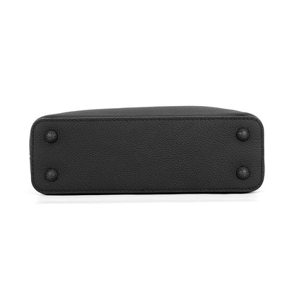 Louis Vuitton Matte Calfskin Capucines East West 2-Way Shoulder Bag Black — view 3