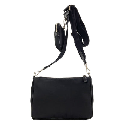 Prada Triangle Logo Shoulder Bag Nylon — view 2