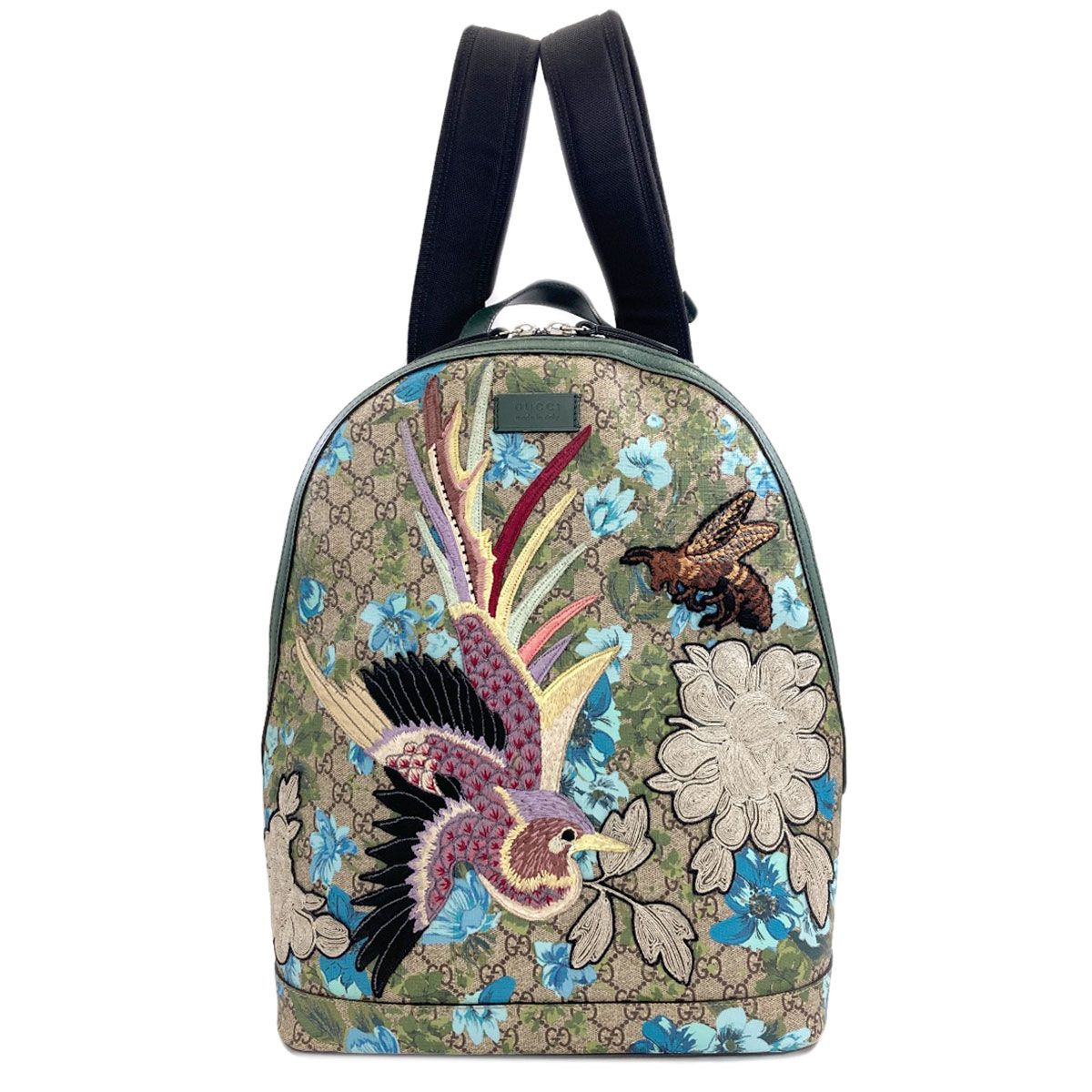 Gucci GG Blooms Bird Embroidery Backpack