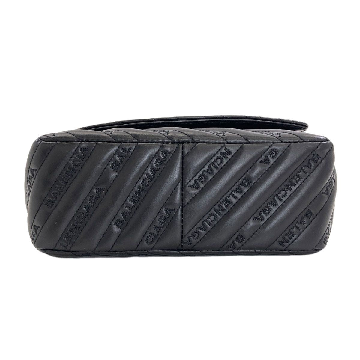 Balenciaga BB Logo Chain Shoulder Bag Calfskin — view 4