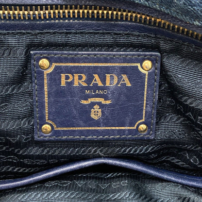 Prada 2-Way Tote Bag Denim — view 6
