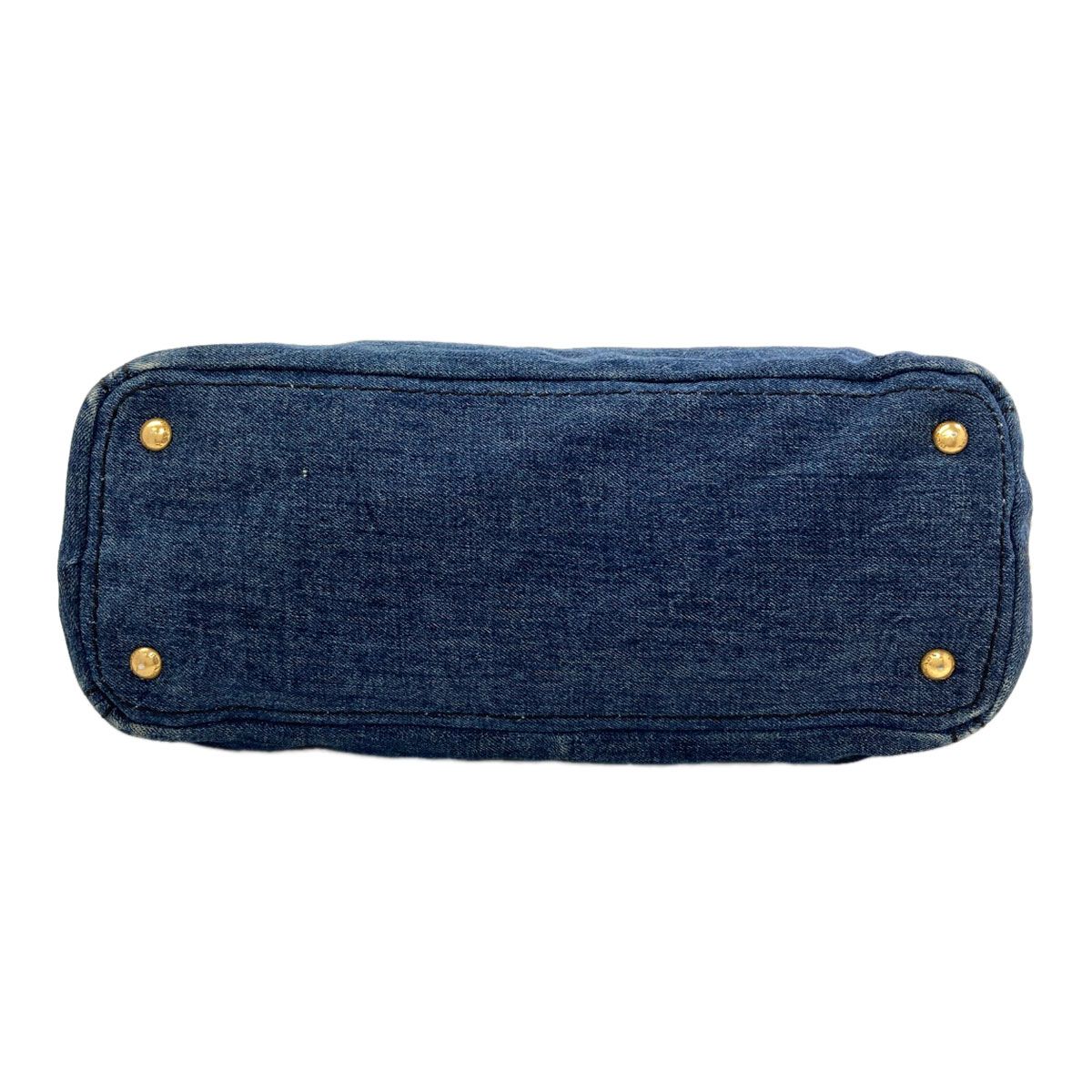 Prada 2-Way Tote Bag Denim — view 4