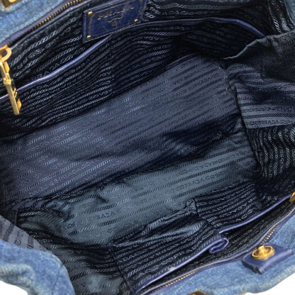 Prada 2-Way Tote Bag Denim — view 5
