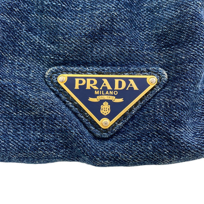 Prada 2-Way Tote Bag Denim — view 8