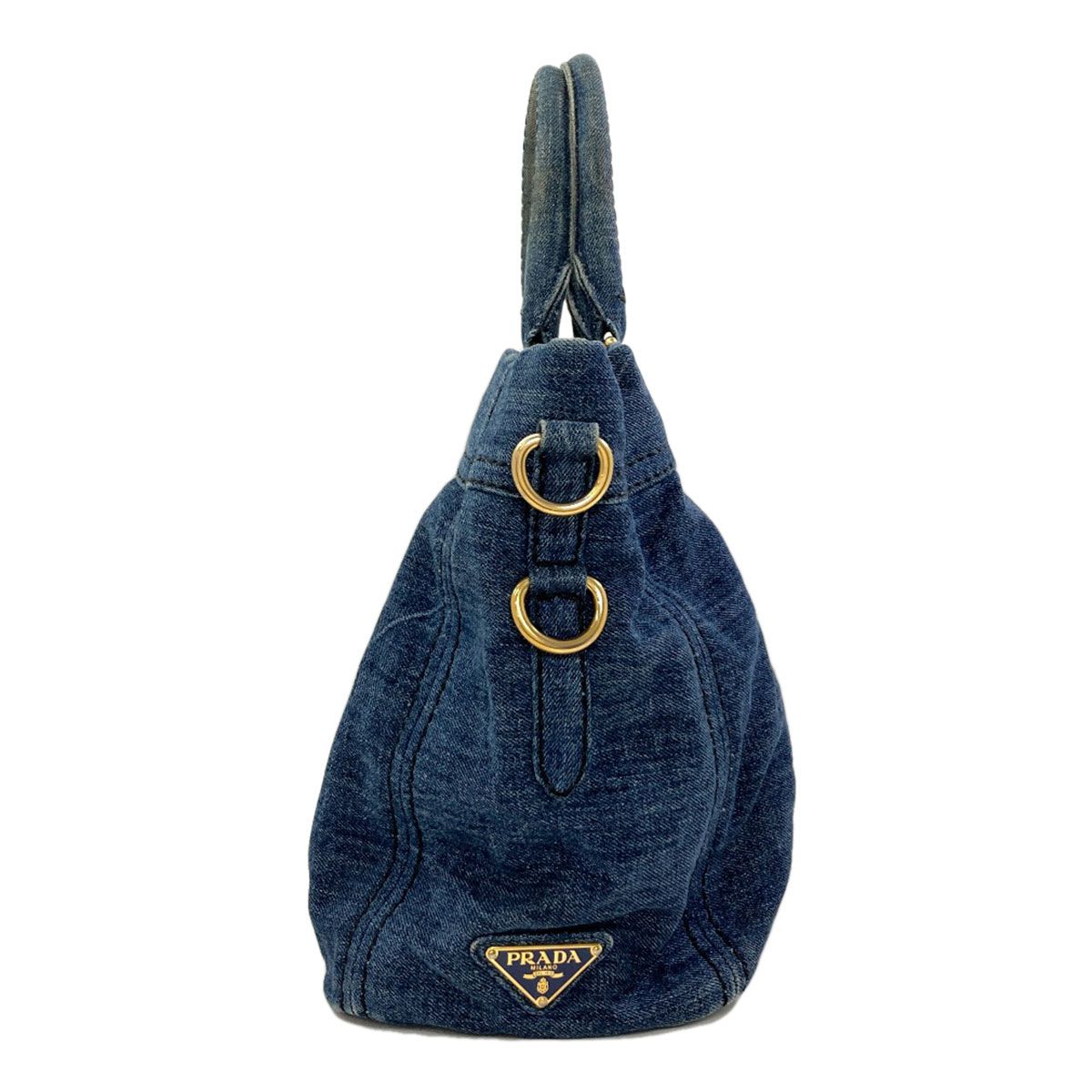 Prada 2-Way Tote Bag Denim — view 3