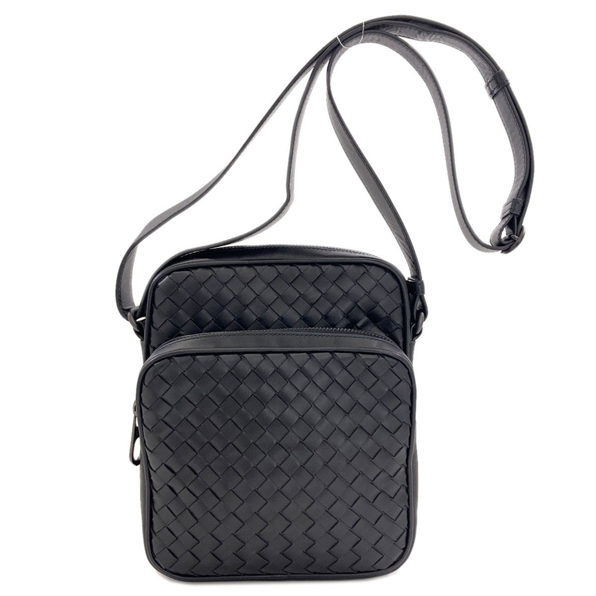 Bottega Veneta Intrecciato Shoulder Bag Calfskin