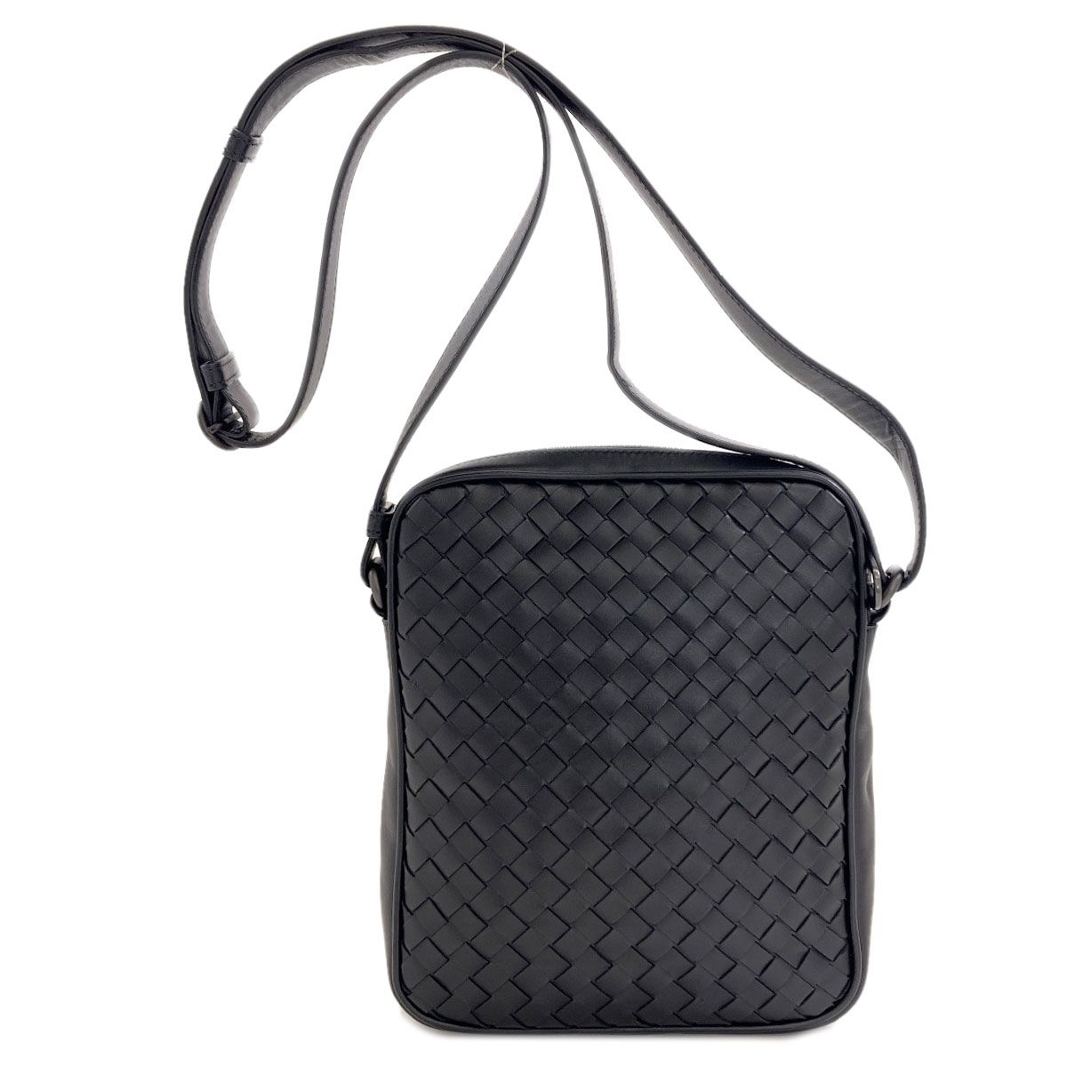 Bottega Veneta Intrecciato Shoulder Bag Calfskin — view 2