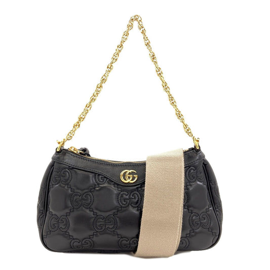 Gucci GG Matelasse 2-Way Handbag Calfskin