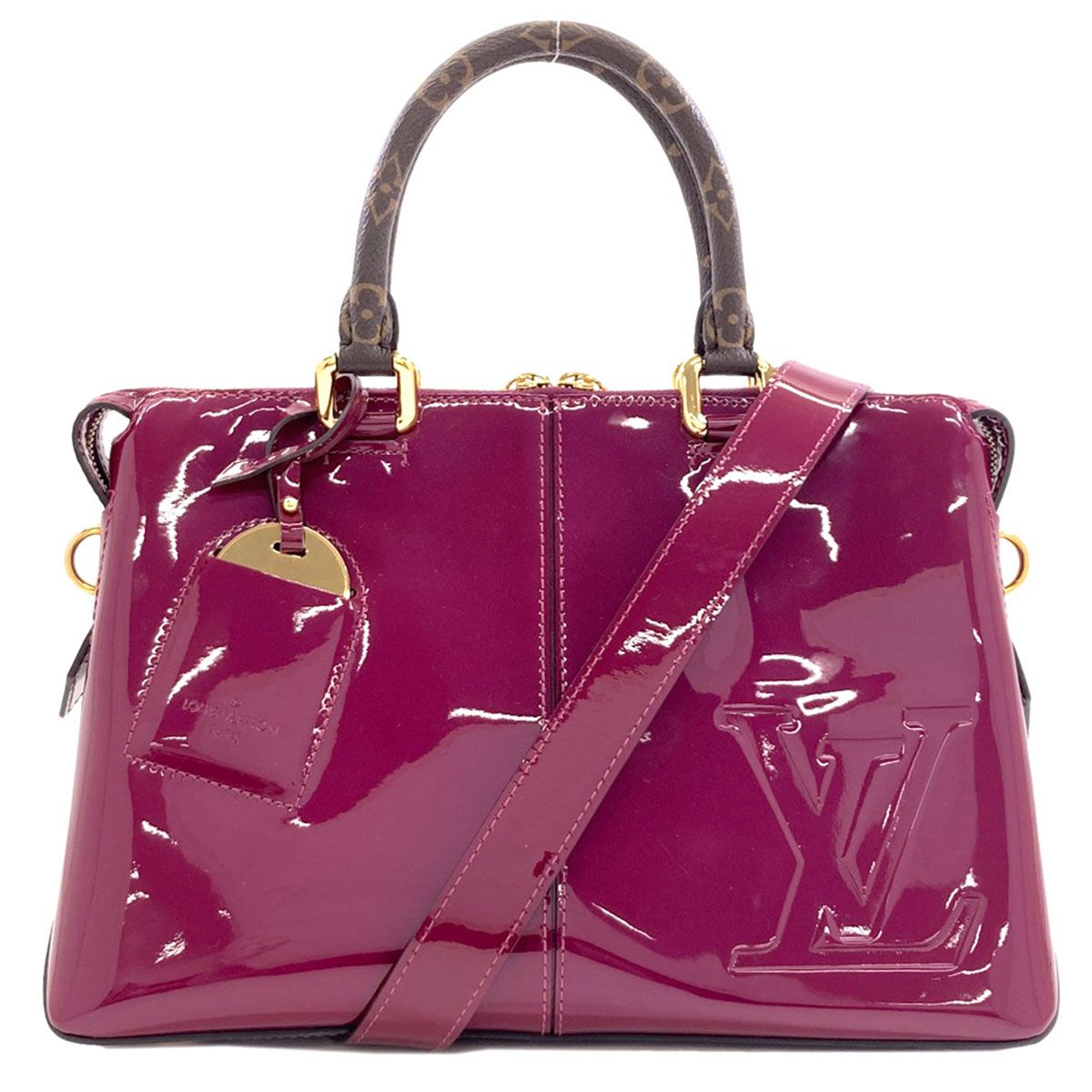 Louis Vuitton Tote Miroir Handbag Vernis