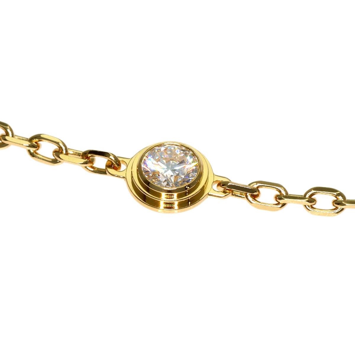 Cartier d'Amour Diamants Legers SM Diamond Bracelet 18K Yellow Gold — view 2