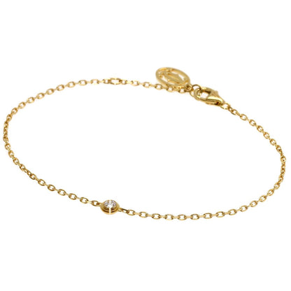 Cartier d'Amour Diamants Legers SM Diamond Bracelet 18K Yellow Gold