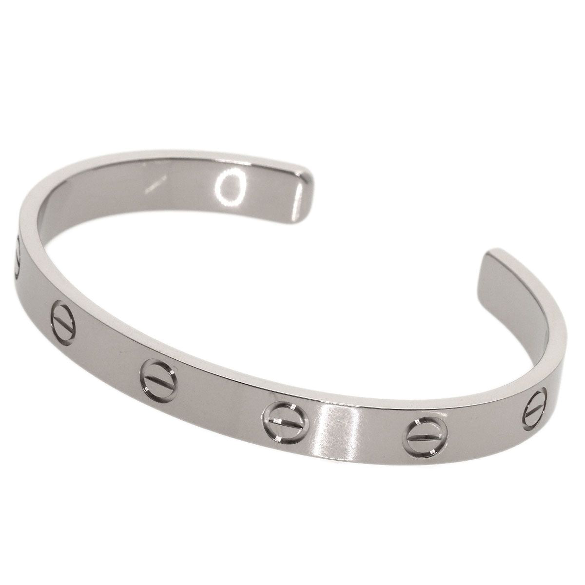 Cartier Open Love Bracelet 16 18K White Gold