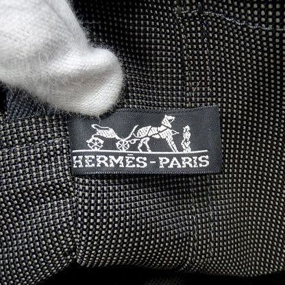 Hermes Tote Bag Her Line MM Canvas Black — view 6